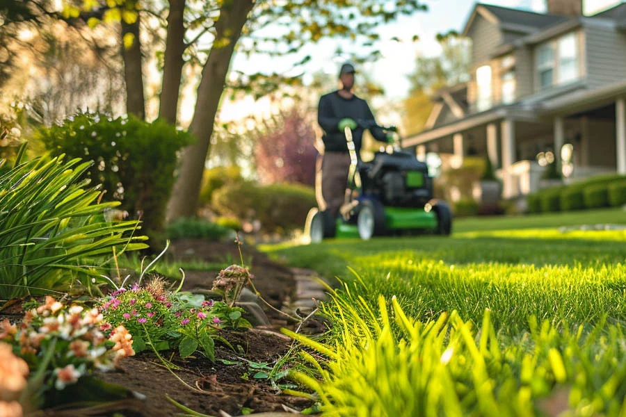 lithium battery operated lawn mowers